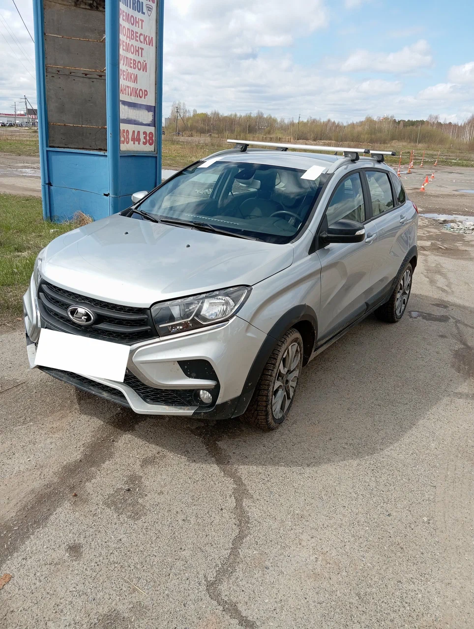 Замена лобового стекла — Lada